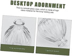 Creative Glass Flower Arrangement Container 4pcs Halloween Home Decor - Image 3