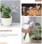 NUOBESTY 3pcs Glass Star Self Watering Bulb, Visible Water Level - Image 3