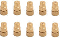 Irrigation Nozzles Adjustable Copper Atomizing Nozzles Drip Irrigation Sprayers Garden Cooling Irrigation Equipment Brass Adjustable Nozzle 10pc by Unknown