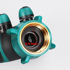 2 Way Hose Splitter NPT3/4 Heavy Duty Garden Diverter Y Shape Valve Water Pipe Connector Adapter - Image 4