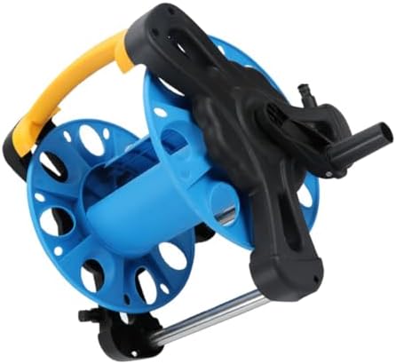 Freestanding Water Hose Storage Bracket, PP Reel Holder for Garden by MERRYHAPY