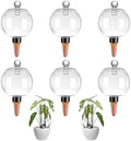 6 Pack Plant Watering Globes with Covers 17oz Self Watering Planter Insert, Plastic Water Bulbs, Indoor/Outdoor Plant Watering Devices for Automatic Drip Irrigation by Unknown