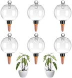 6 Pack Plant Watering Globes with Covers 17oz Self Watering Planter Insert, Plastic Water Bulbs, Indoor/Outdoor Plant Watering Devices for Automatic Drip Irrigation by Unknown