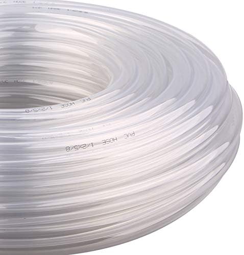 DERNORD PVC Tubing 1/2"ID X 5/8"OD Flexible Clear Vinyl Hose 100 Feet for Food Grade - Image 4