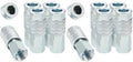 1/2” I/M Industrial Type Air Coupler with 1/2” FNPT, Steel High Flow 5PCS Air Tool Fittings (Pack of 2) by HOOTSUM