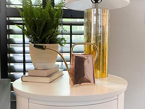 Bosmere V520 Small Copper Watering Can with Brass Rose, 1.5 Pint - Image 2