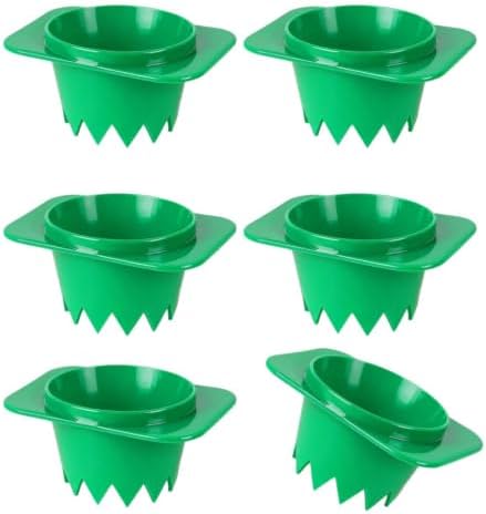 Grass Sprinkler Head Guard Green Cup Barrier Around Buried Rotary Heads for Yard Upkeep and Garden Watering Needs Sprinkler Head Cover Irrigation Guard Buried Rotary Cover Yard Mower Bumps Green Cup - Image 5