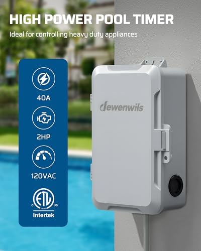 DEWENWILS Outdoor Digital Pool Pump Timer - Image 2