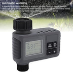Automatic Irrigation Timer, LCD Display Watering Timer Drip Irrigation Controller System Watering Controller for 3/4-1/2 Inch Faucet Outdoor Garden Courtyard - Image 3