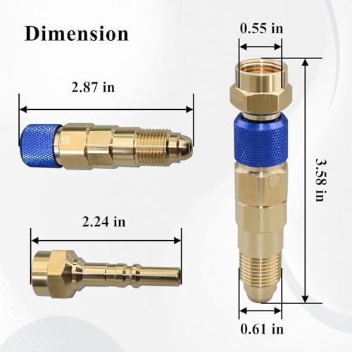 2 Sets QDB33 Argon Gas Regulator, Quick Connect for Gas Hose - Image 2