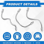 Yaocom 40 Pack Flexible Nozzle Extensions 5.9 Inch Brass Mist Rod for Mister Nozzles Bendable Copper Extended Pole 10/24 UNC Thread For Garden, Humidification, Outdoor Cooling, Dust Control - Image 3