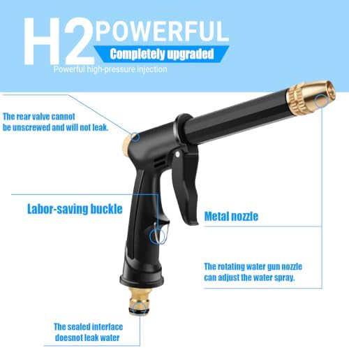 2026 Jet Nozzle Power Washer with Quick Connect Fittings & Foam Cannon - Image 2