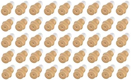 Plastic Fogger Misting Nozzle With Poly Filter Cream 1/8" NPT 2 GPH 50 Pack by ProWaterParts