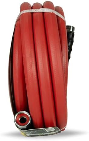 Gilmour Pro Rubber Hot Water Garden Hose – 5/8" x 25', Kink-Resistant, 400 PSI, Brass Fittings, Flexible in Cold, USA Made - Image 5