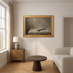 Gold Vintage Framed Antique Key Wall Art, Moody Still Life Print - Image 7