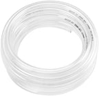 Eastrans 50ft x 7/8" Clear Vinyl Tubing, Flexible Plastic PVC Tubing by EASTRANS