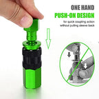 Aluminum Air Fittings, 1/4" NPT, 25 Pieces, Green - Image 5