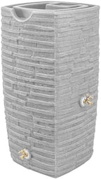 Good Ideas Impressions Riverwalk Rain Water Collection Barrel, 4 Pack - Image 2