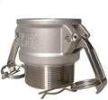 3" Female Camlock x 3" Male NPT Adapter - Stainless Steel 316 Type B - Heavy Duty, Industrial Use, Corrosion Resistant, Quick Connect Fitting by Gwende