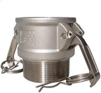3" Female Camlock x 3" Male NPT Adapter - Stainless Steel 316 Type B - Heavy Duty, Industrial Use, Corrosion Resistant, Quick Connect Fitting by Gwende