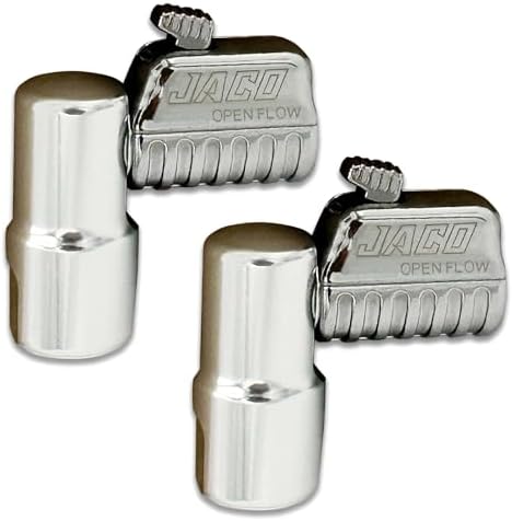 JACO Lightning L2 Quick-Connect Tire Air Chuck - 1/4" F-NPT (Open Flow) (2-Pack) by JACOSuperiorProducts