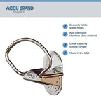 Dura-Loop Stainless Steel Water Hose Hanger Saddle USA Made - Image 2