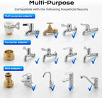 Turn Any Hose into a High Pressure Water Cleaning Jet, 2026 New Heavy Duty Garden Hose Nozzle, Multi Function Lawn & Garden Watering Sprayer, Spray Nozzle for Yard, Pet and Car Cleaning (C) - Image 5