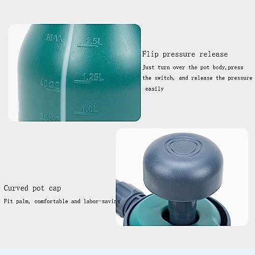 Watering Can 1.5L Watering Can for Indoor Plants, Garden Pressure Water Spray Bottle, Hand Sprayer for Watering Misting Plants, Lawn, Garden Garden Watering Cans Indoor Watering Can - Image 3