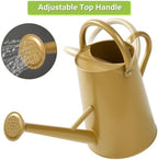 Gold Watering Can for Outdoor&Indoor Plants，1.5 Gallon - Image 6