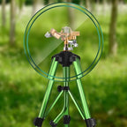 Luocute Heavy Duty Brass Nozzle Tripod Sprinkler, 360 Degree Large Area Coverage, Compatible with Most 3/4 Inch Garden Hoses, Adjustable Height 16-37in, Waters Up to 35ft - Image 5
