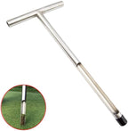 X·CELLENT Soil Probe, Soil Sample Probe 20 Inch with Reusable Soil Sampler Bags,Stainless Steel T-Style Handle Soil Test Kit, for Soil Sampling Plant Care/Agriculture/Garden/Farm(20”S/T-Style） - Image 4
