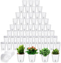 Ziliny 100 Pcs 3 Inch Self Watering Planters with Water Indicator by Ziliny