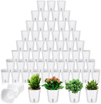 Ziliny 100 Pcs 3 Inch Self Watering Planters with Water Indicator by Ziliny