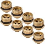 20PCS Brass Misting Nozzles, Adjustable Atomizer Spray Nozzles, 1/2 Inch Hose Connection with Anti Rust Design, Ideal for Dust Removal Cooling in Garden Lawn - Image 3