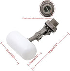 Float,Float Valve, 1 Pcs Floating Ball Valve Shut Off 1/2'' 3/4'', Automatic Drinker Bowl Water Tank Fish Tank Water Level Control Water Tower Farm (DN20)(DN20) - Image 2