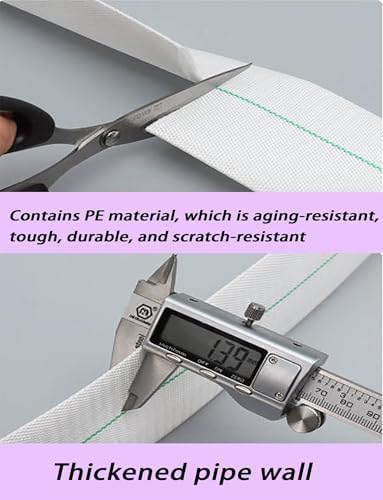 Heavy Duty Canvas Lay Flat Water Hose - 2.5cm x 32.8ft for Agriculture, Irrigation, Farm Watering, Garden, Fire Protection & High-Pressure Applications - Image 3