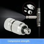 50pcs Dust Removal and Humidification Nozzles Brass Misting Nozzles Outdoor Cooling Systems Attachment for Mister and Misting for Plant Sprayer 2 sections Aperture0.3mm - Image 7