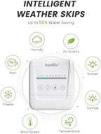 RAINPOINT Smart Sprinkler Controller, WiFi Sprinkler Controller 8 Zone-Local Weather Intelligence, Programmable Smart Irrigation System with APP Remote Control, Rain Skips, Rain Sensor Compatibility - Image 2