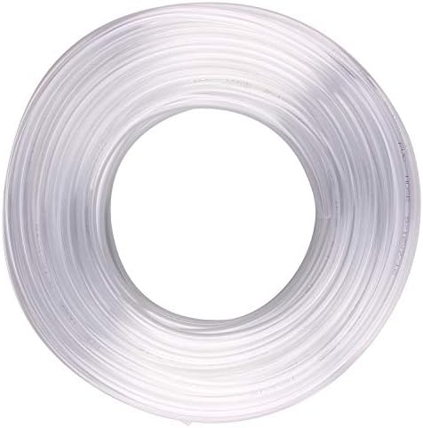 DERNORD PVC Tubing 5/16"ID X 7/16"OD Flexible Clear Vinyl Hose 100 Feet for Food Grade by DERNORD