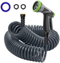 Coil Hose,3/8" EVA Coil Garden Hose 50 FT,Curly Water Hose Lightweight by Unknown
