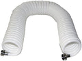 SpringHose Drinking Water Safe Coil Hose Flexible Recoil Garden Hose - Lightweight Corrosion Resistant Coiled Garden Hoses, Retractable White Garden Hose 3/8 in by 50-Foot Made in Canada by Plastair