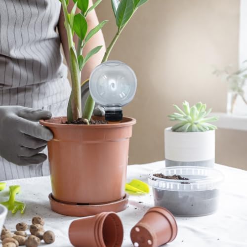 4Pcs 500ML Self Watering Bulbs Plastic Plant Watering Globes - Image 5