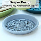 Thickened PP Resin Plant Saucers, Bottom Protrusion Design, Watering Tray - Image 7