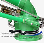 Farm Irrigation Sprinklers On Tripod Base, 360° Heavy-Duty Metal Impulse Sprinkler,Tripod Sprinkler, Large-Area Rotating Rocker Nozzle Lawn Sprayer, for Farms, Orchards - Image 7