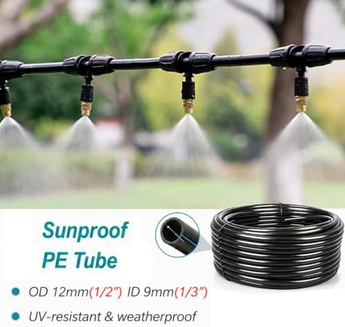 ZAQYCM Outdoor Mister for Greenhouse Watering & Chicken Coop Cooling System - Image 3