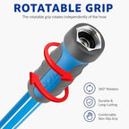 FEVONE Heavy Duty Garden Hose 35 ft, Hybrid Polymer Water Hose - Image 6