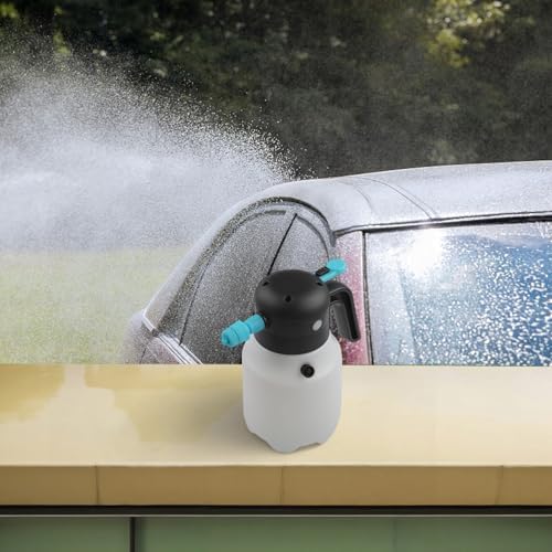 FABULETTA Electric Foam Sprayer 1.8L Rechargeable Cordless Car Wash Foamer with Adjustable Pressure for Vehicle Cleaning - Image 3