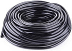 Garden supplies 4/7mm Hose Garden Watering 1/4" PVC Hose Micro Drip Irrigation Pipe Tubing Lawn Balcony Plants Flower Nozzle(1/4''_30M) by Unknown