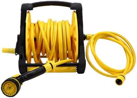 Hose Reel Cart, Rust Proof Engineering Plastic for Outdoor Use - Image 2