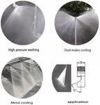 Wide Angle Fan Nozzle 1/8, 1/4, 3/8, 1/2, 3/4 High Pressure Cleaning Nozzle Flood Jet Flat Fan Nozzle 304 Stainless Steel Cleaning Nozzle 3/4 Wide Angle Fan Nozzle （Hole Diameter 7.5mm） 5pcs - Image 7